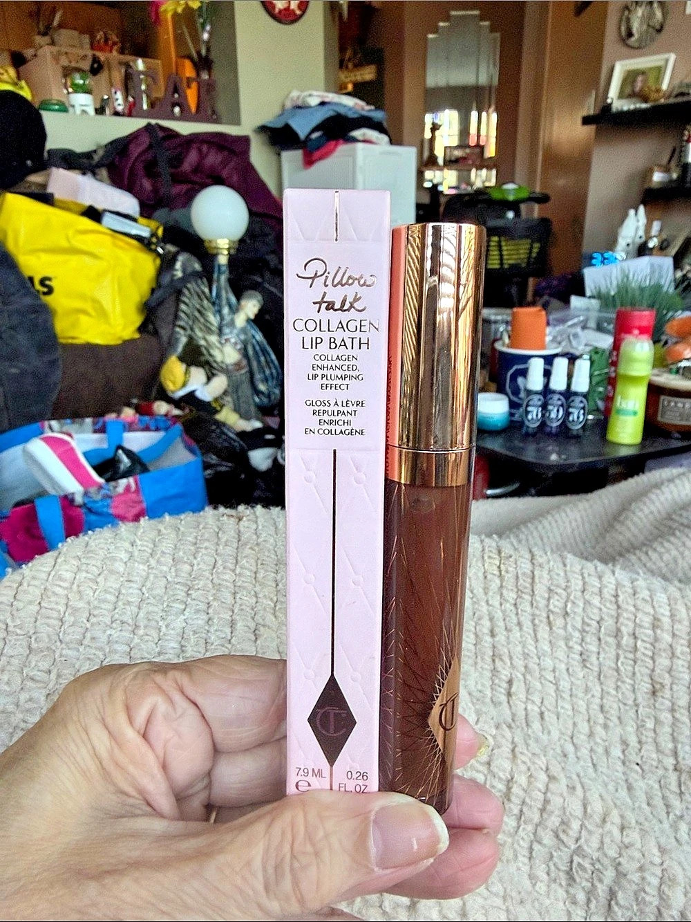 Charlotte Tilbury Pillow Talk Deep Lipstick .  New!